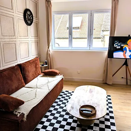 Apartamento Le Reve D'Alice Meaux Exterior foto