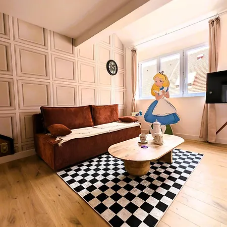 Apartamento Le Reve D'Alice Meaux Exterior foto
