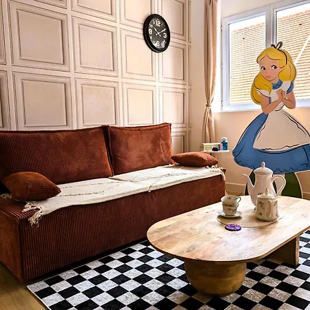 Apartamento Le Reve D'Alice Meaux Exterior foto