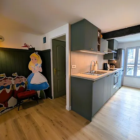 Apartamento Le Reve D'Alice Meaux Exterior foto